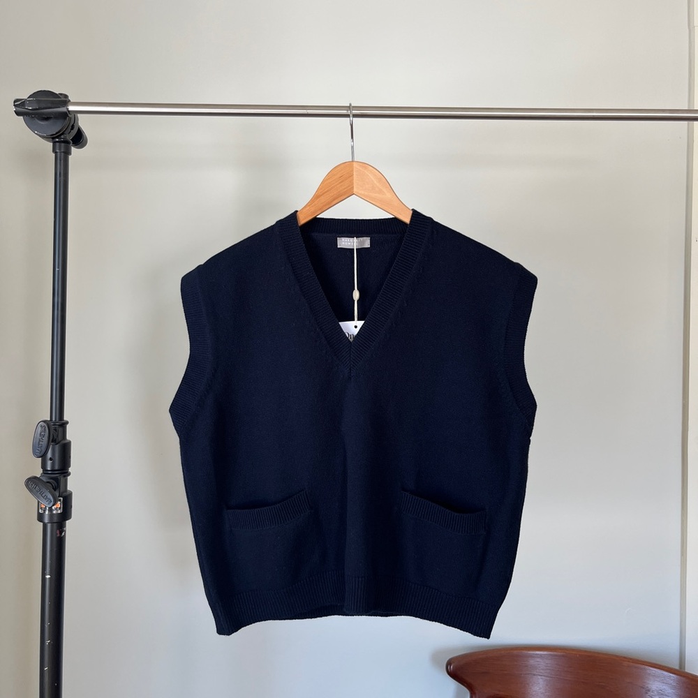 Margaret Howell Navy Vest